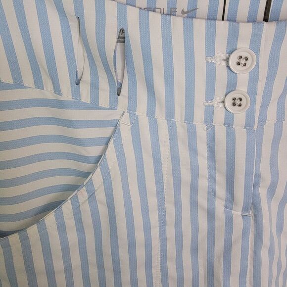 Nike Golf Tour Performance Dri-FIT Striped Mini Skirt Size 2 - Picture 3 of 7
